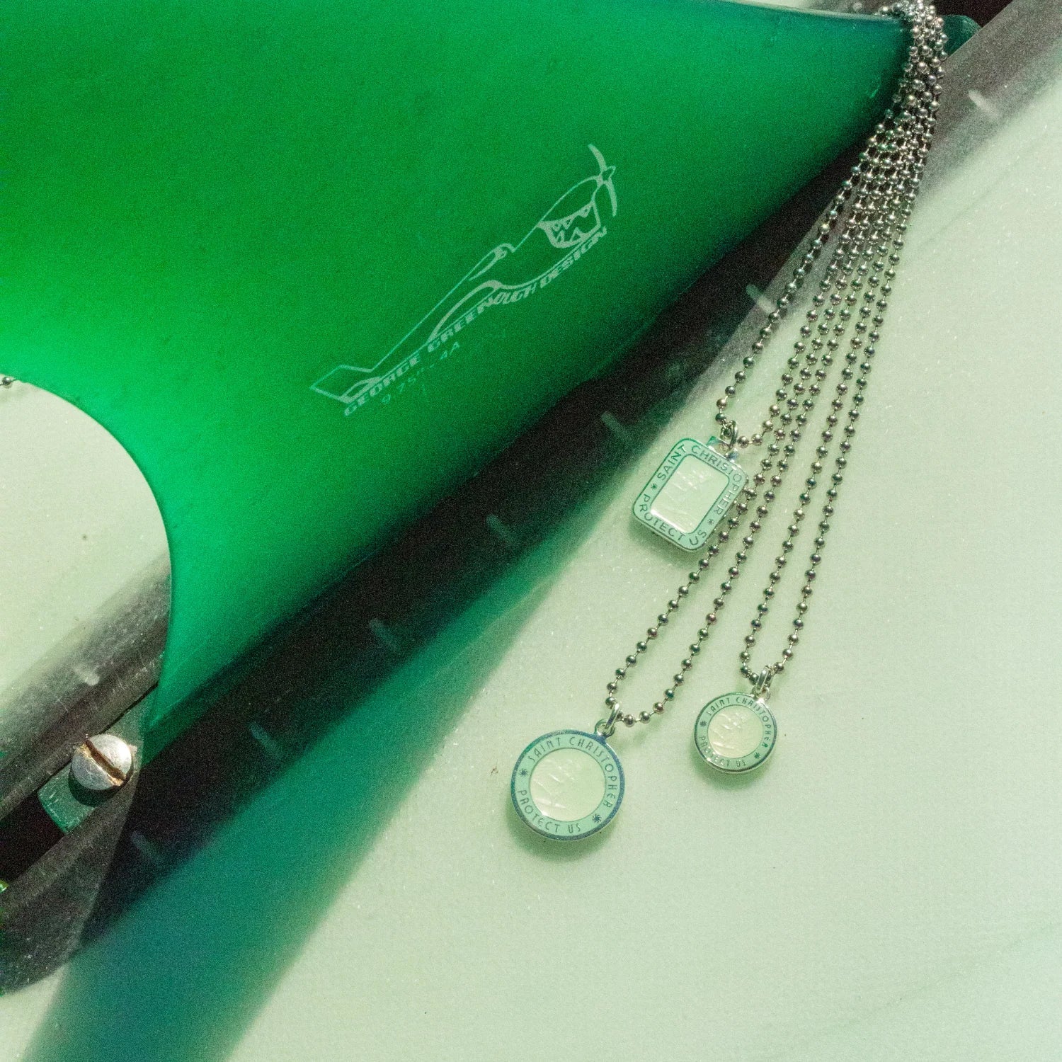 GET BACK NECKLACES St. Christoper