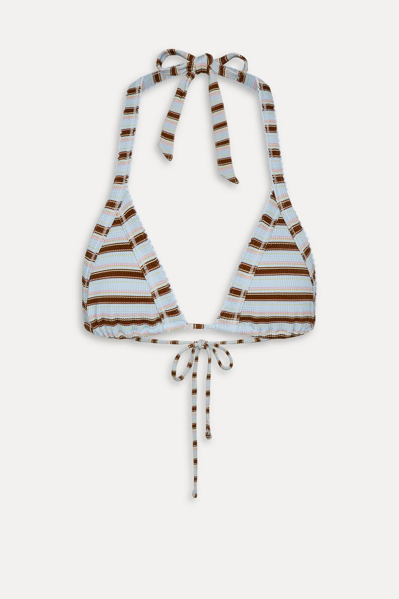 Frankies Bikinis Taite Thermal Top - Verona Stripe