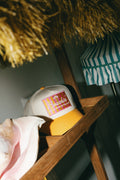KenzKustomz Beachin' - Vintage Trucker Hat - Orange