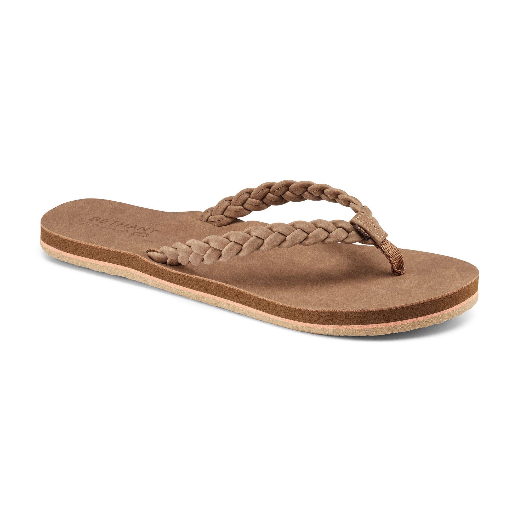 Braided Pacifica™ casual surf styling and comfort: Tan / 06