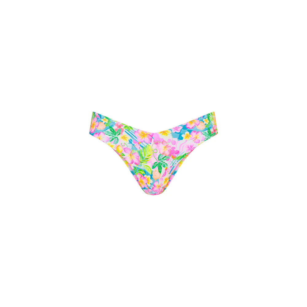 Kulani Kinis Cheeky V Bikini Bottom - Summer Daydreams