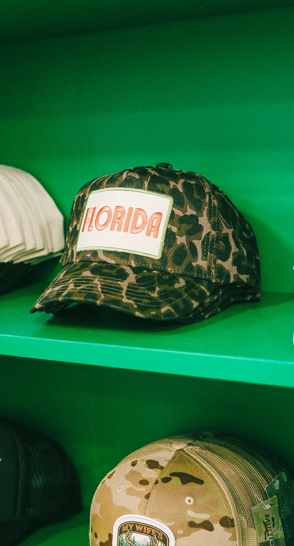 KenzKustomz Custom trucker hat cheetah