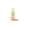 Cowboy Boot Scarf Charm - Cowboy Boot