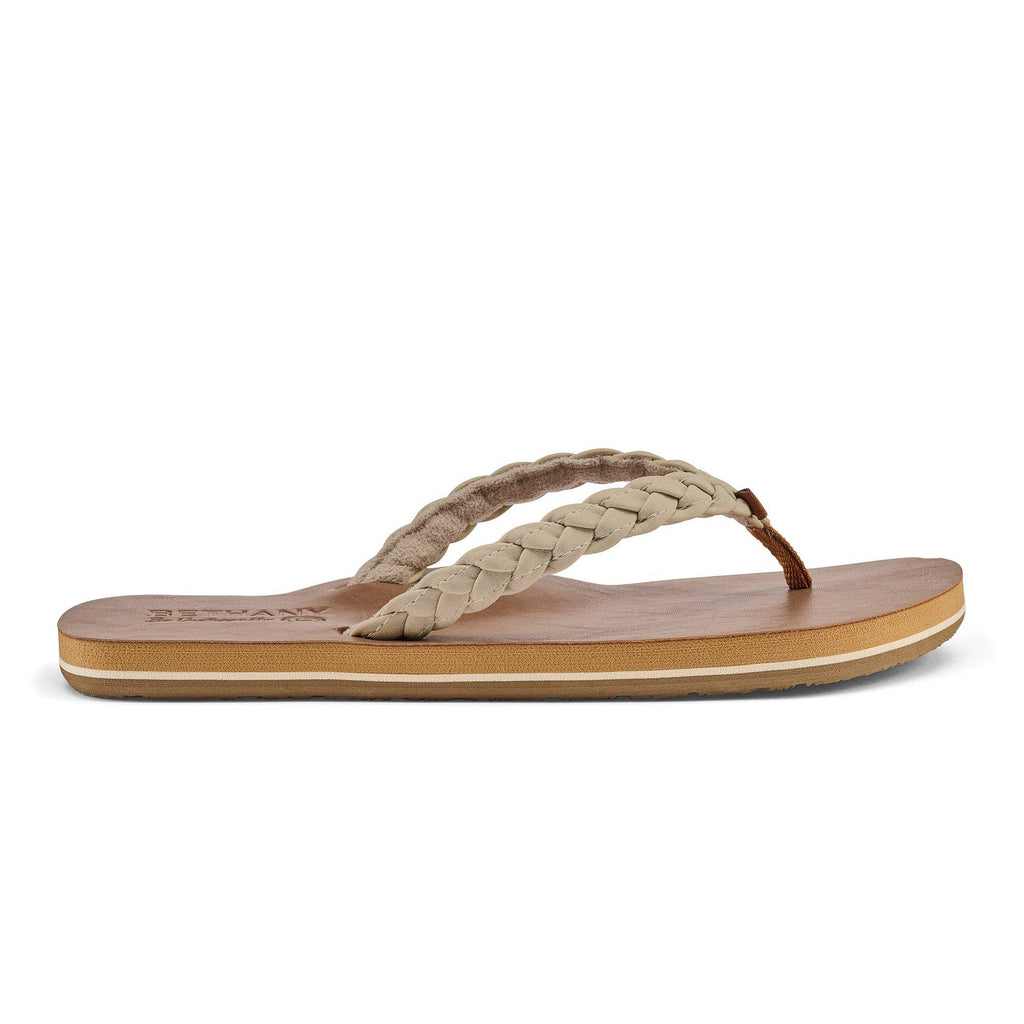 Braided Pacifica™ casual surf styling and comfort: Tan / 07