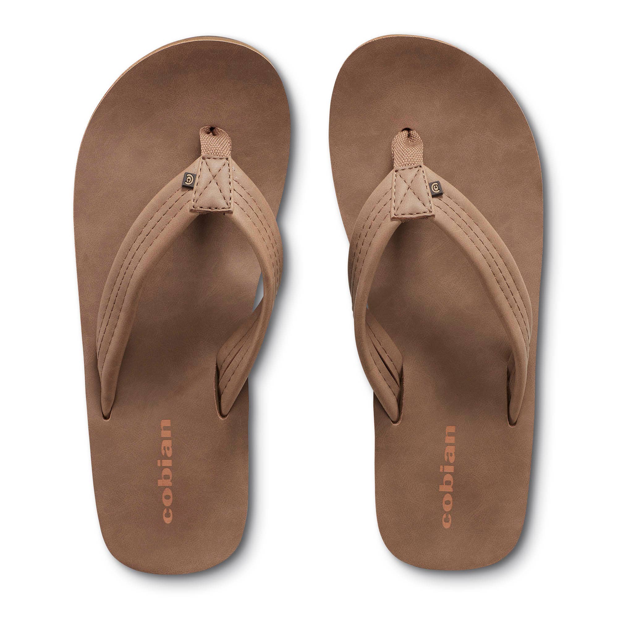 Las Olas 2™ - Tan Classic beach sandal built with water-friendly synthetic leather, a soft-multi layer footbed, and built-in arch support: 09