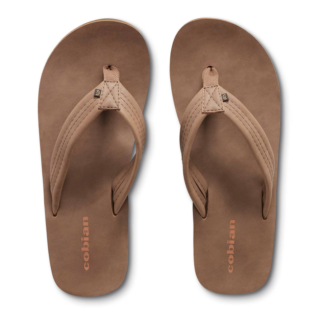 Las Olas 2™ - Tan Classic beach sandal built with water-friendly synthetic leather, a soft-multi layer footbed, and built-in arch support: 08