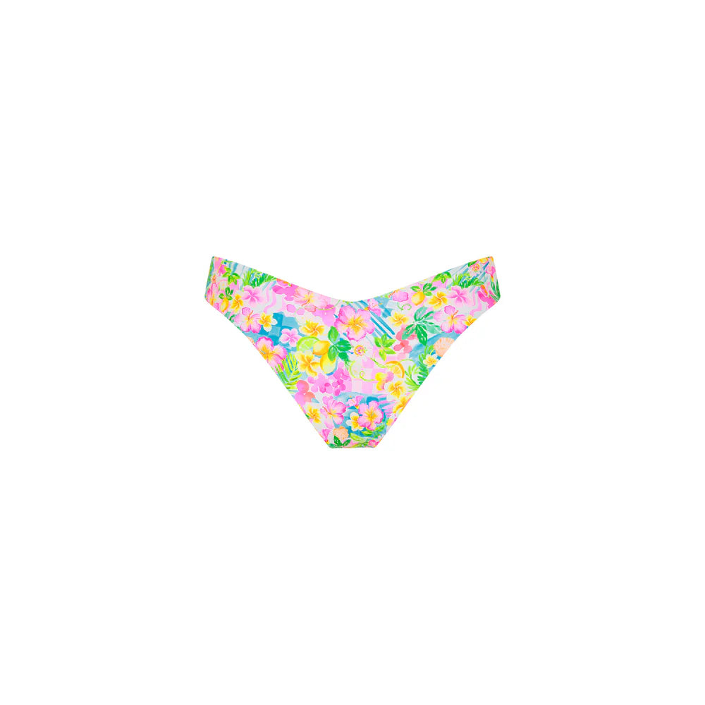 Kulani Kinis Cheeky V Bikini Bottom - Summer Daydreams