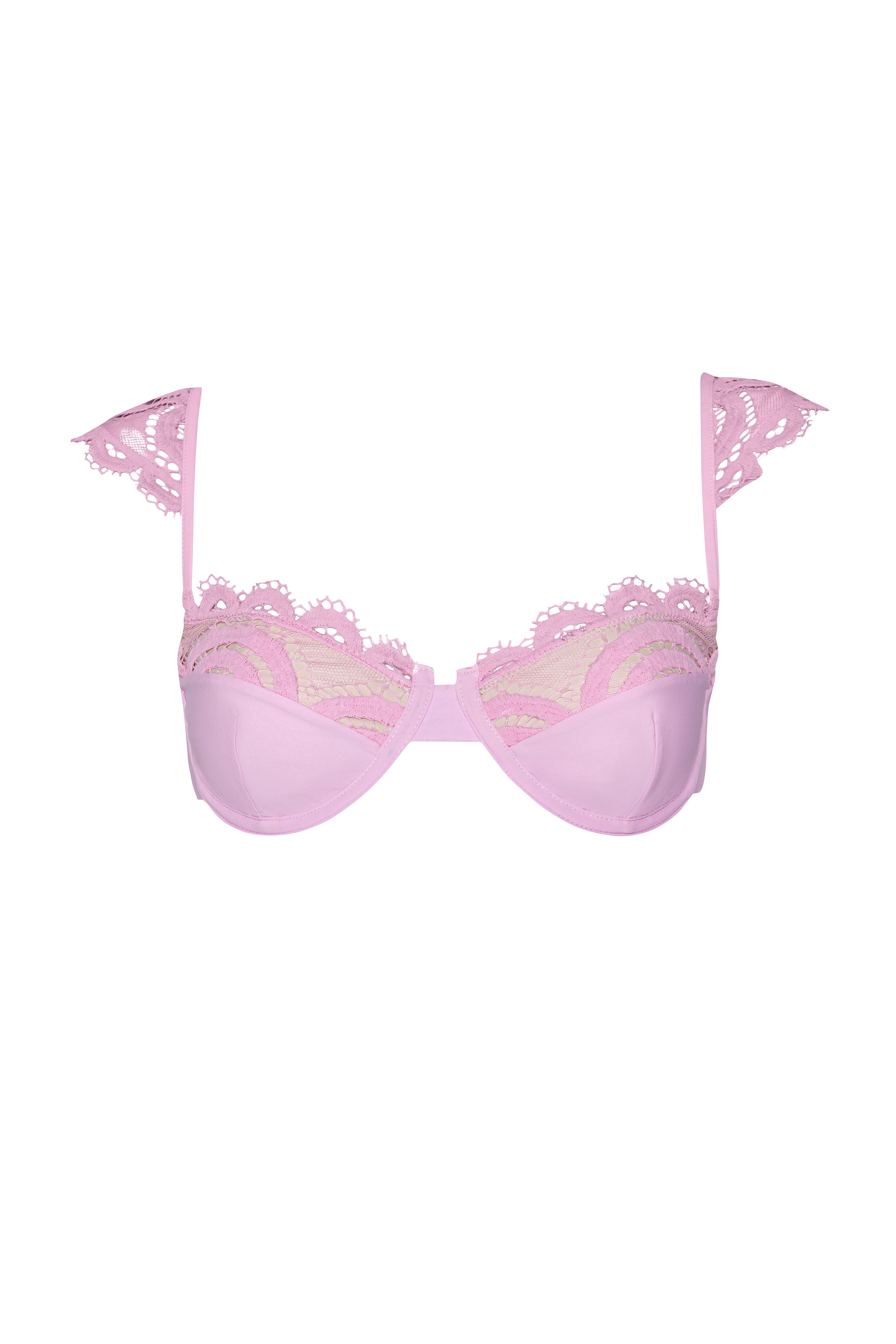 PQ Swim Rose Gia Lace Underwire Top