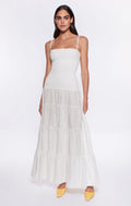 CLEMENTINE MAXI DRESS WHITE