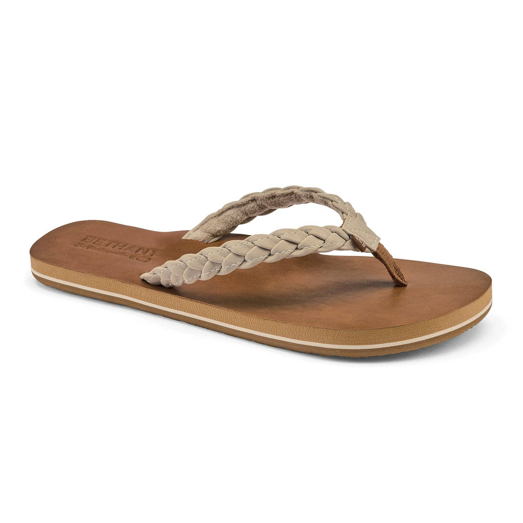 Braided Pacifica™ casual surf styling and comfort: Cream / 07