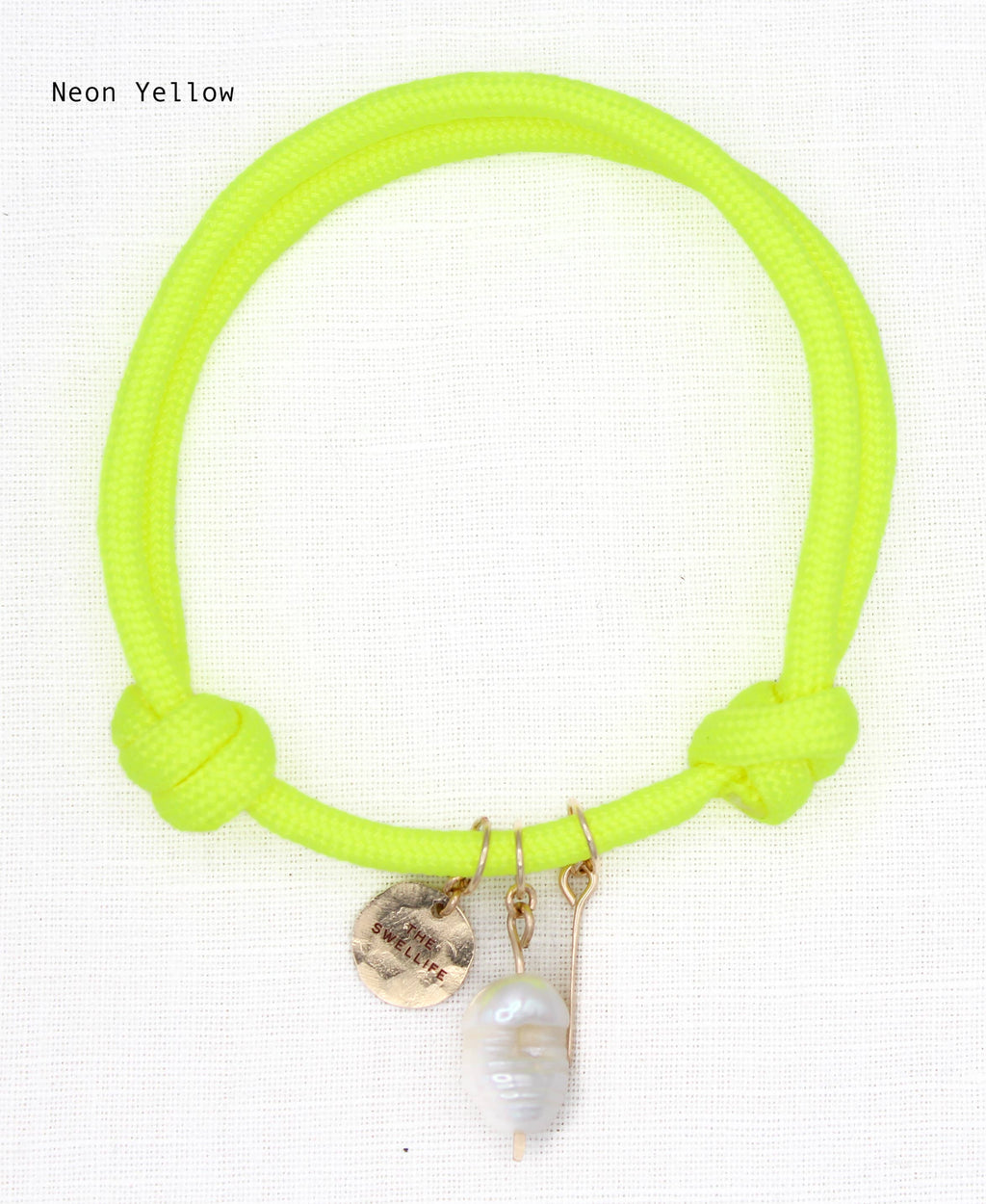 Tackle Box Necklace: Neon Yellow