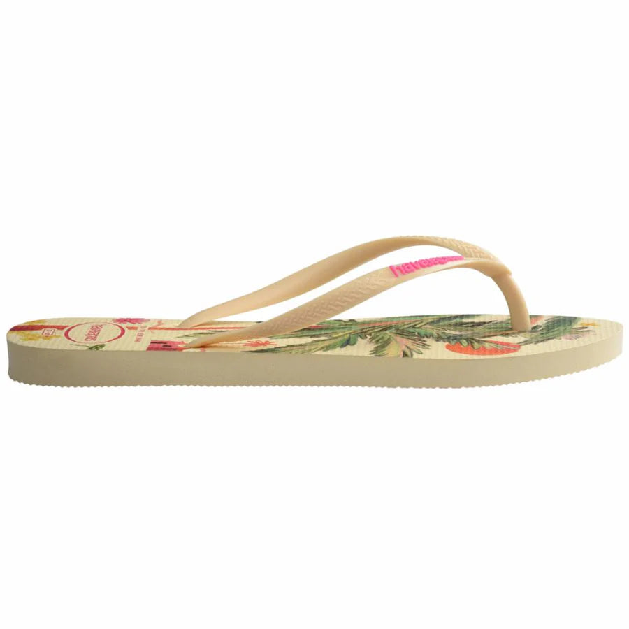 Women's Slim Summer Bliss Flip Flop BUTTERCREAM