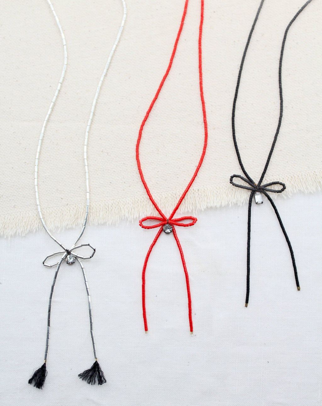 Forget Me Not Necklace: Holiday: Silver Bells
