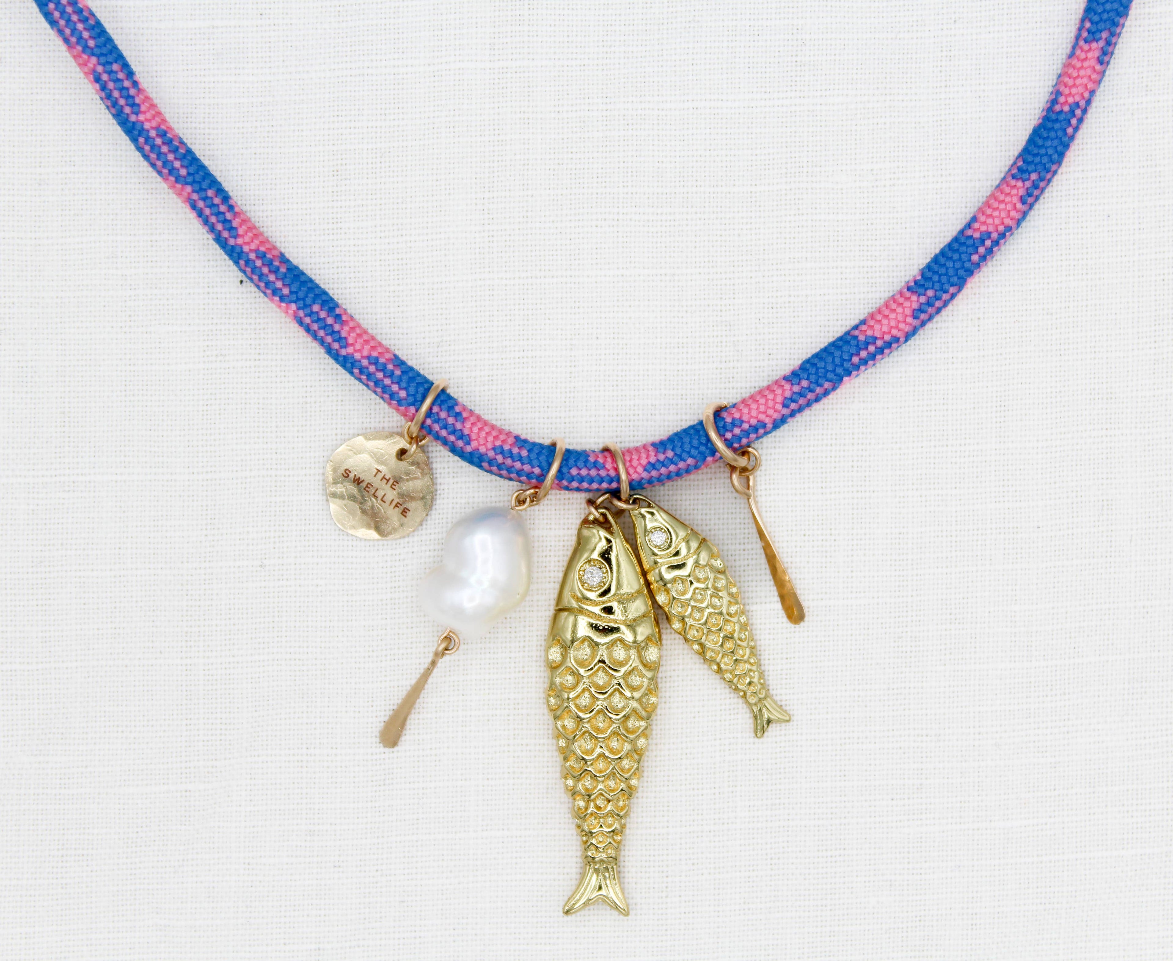 Tackle Box Necklace: Pink Lemonade
