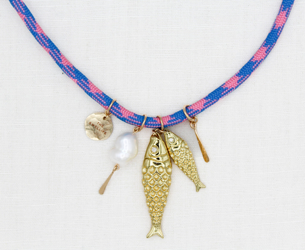 Tackle Box Necklace: Neon Yellow