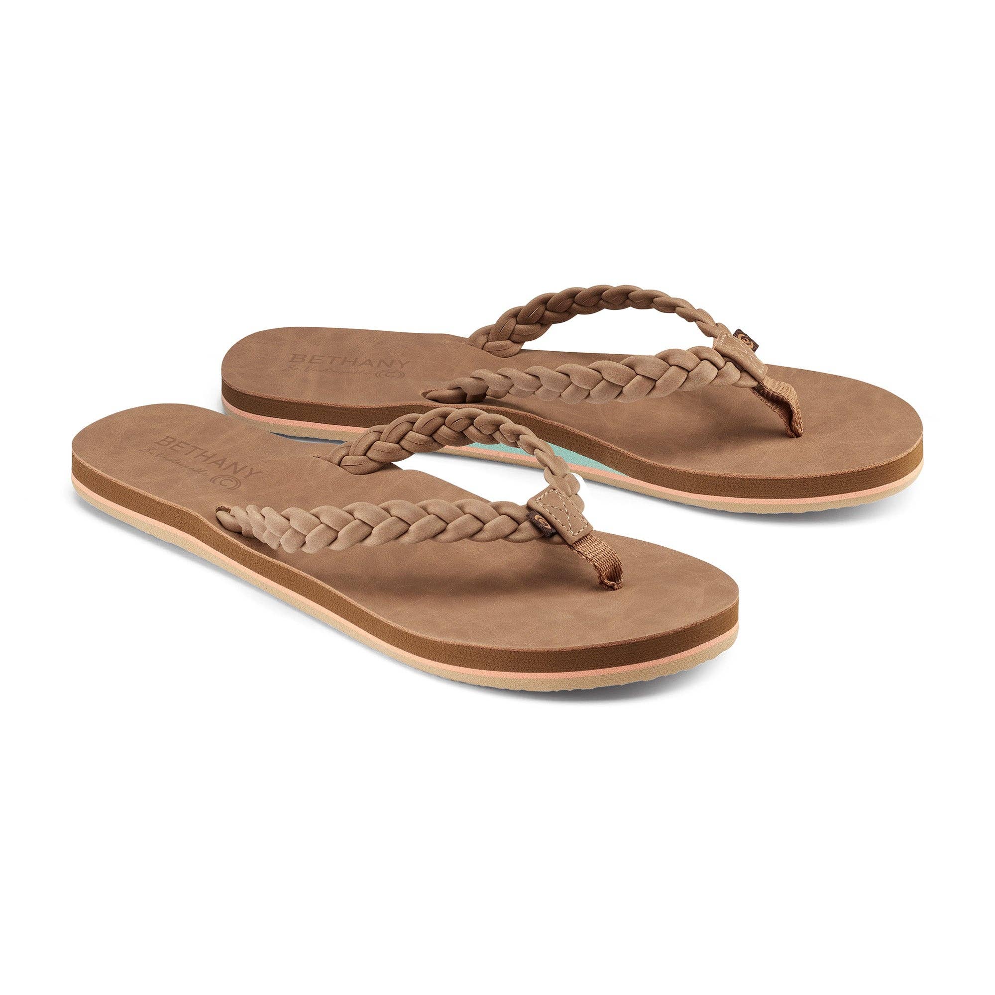 Braided Pacifica™ casual surf styling and comfort: Tan / 07