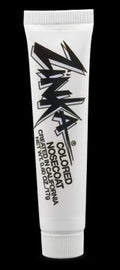 Zinka colored nose coat white