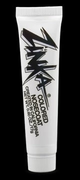 Zinka colored nose coat white