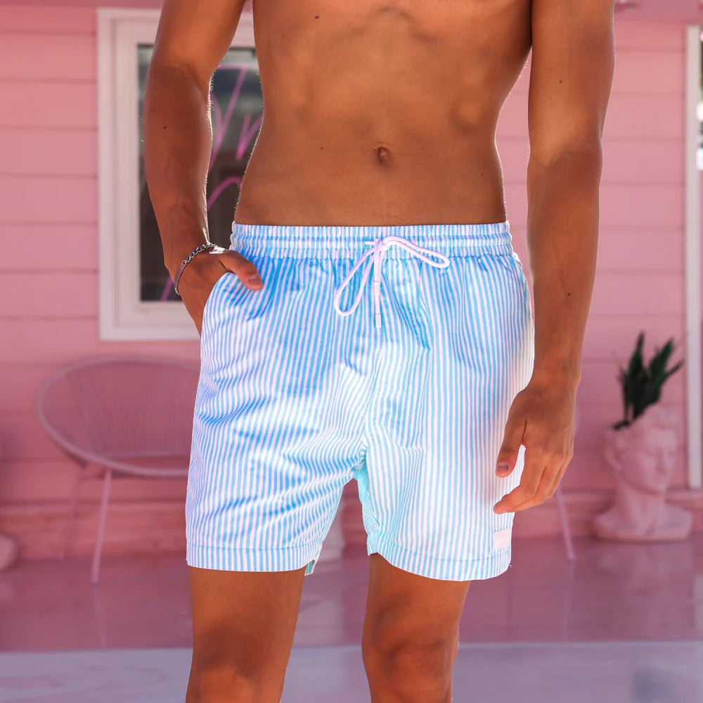 Kulani Kinis Men's Swim Trunks - Calypso Blue