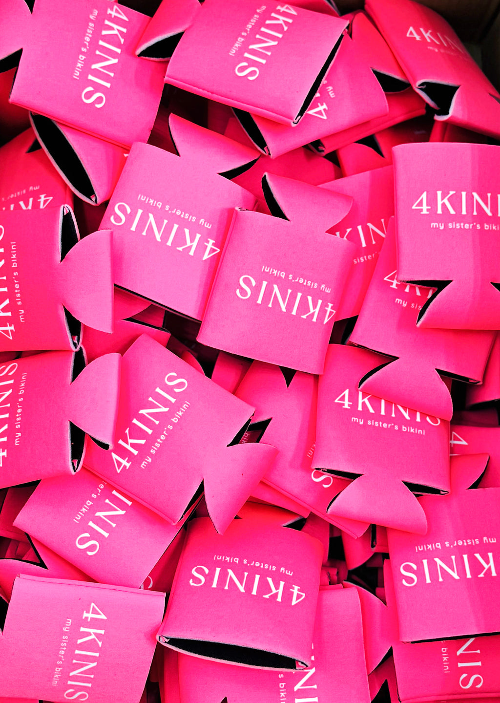4KINIS HOT PINK KOOZIE
