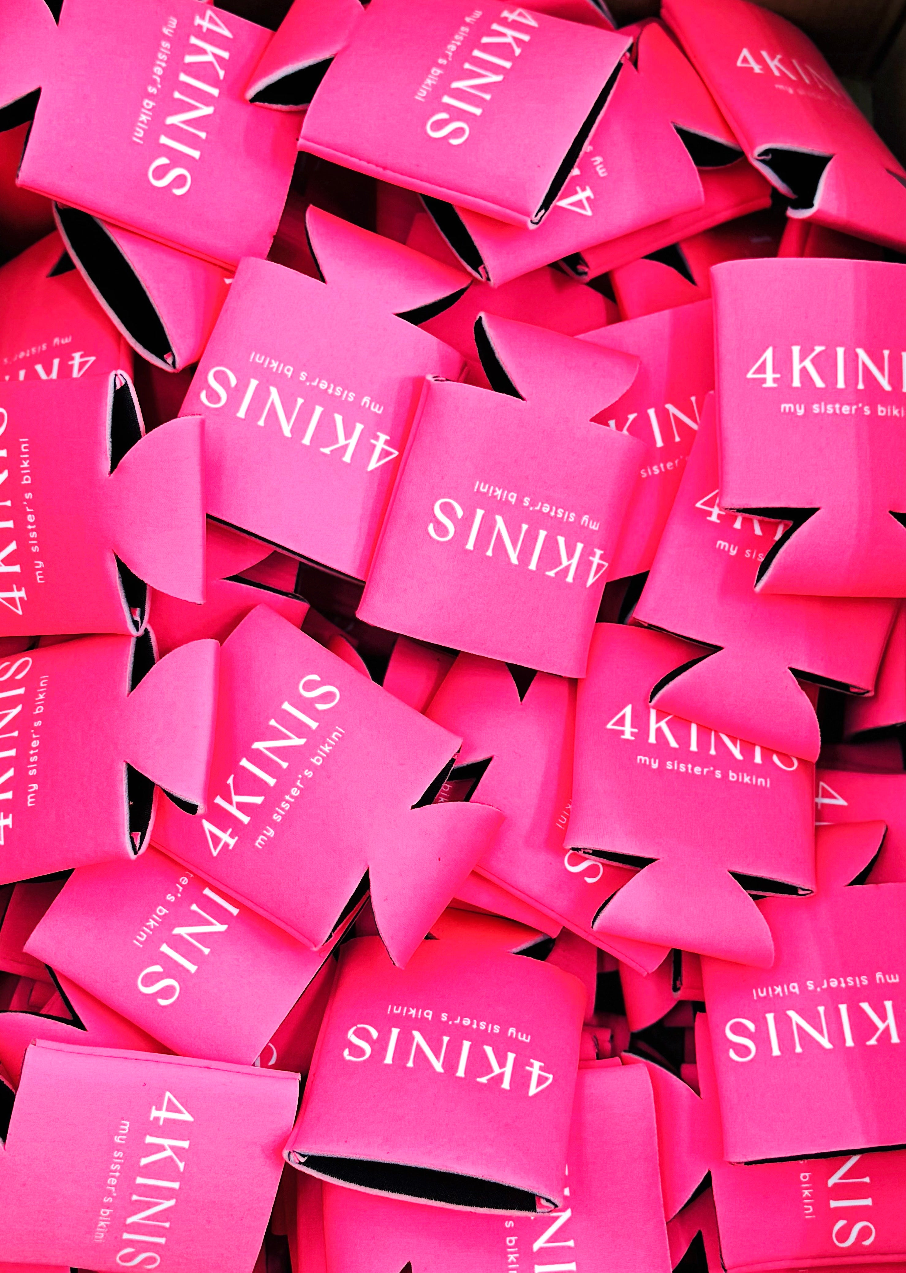 4KINIS HOT PINK KOOZIE