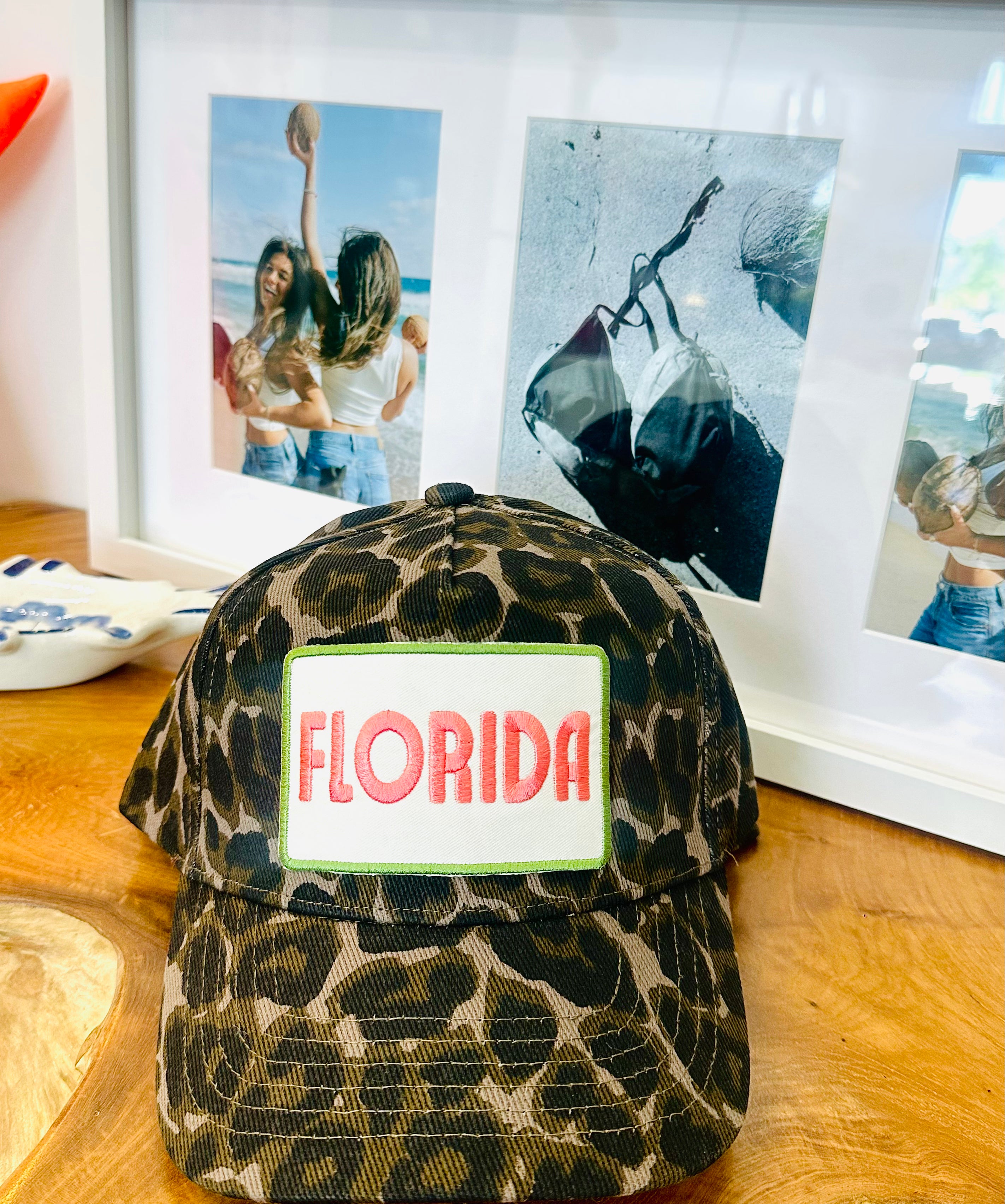 KenzKustomz Custom trucker hat cheetah
