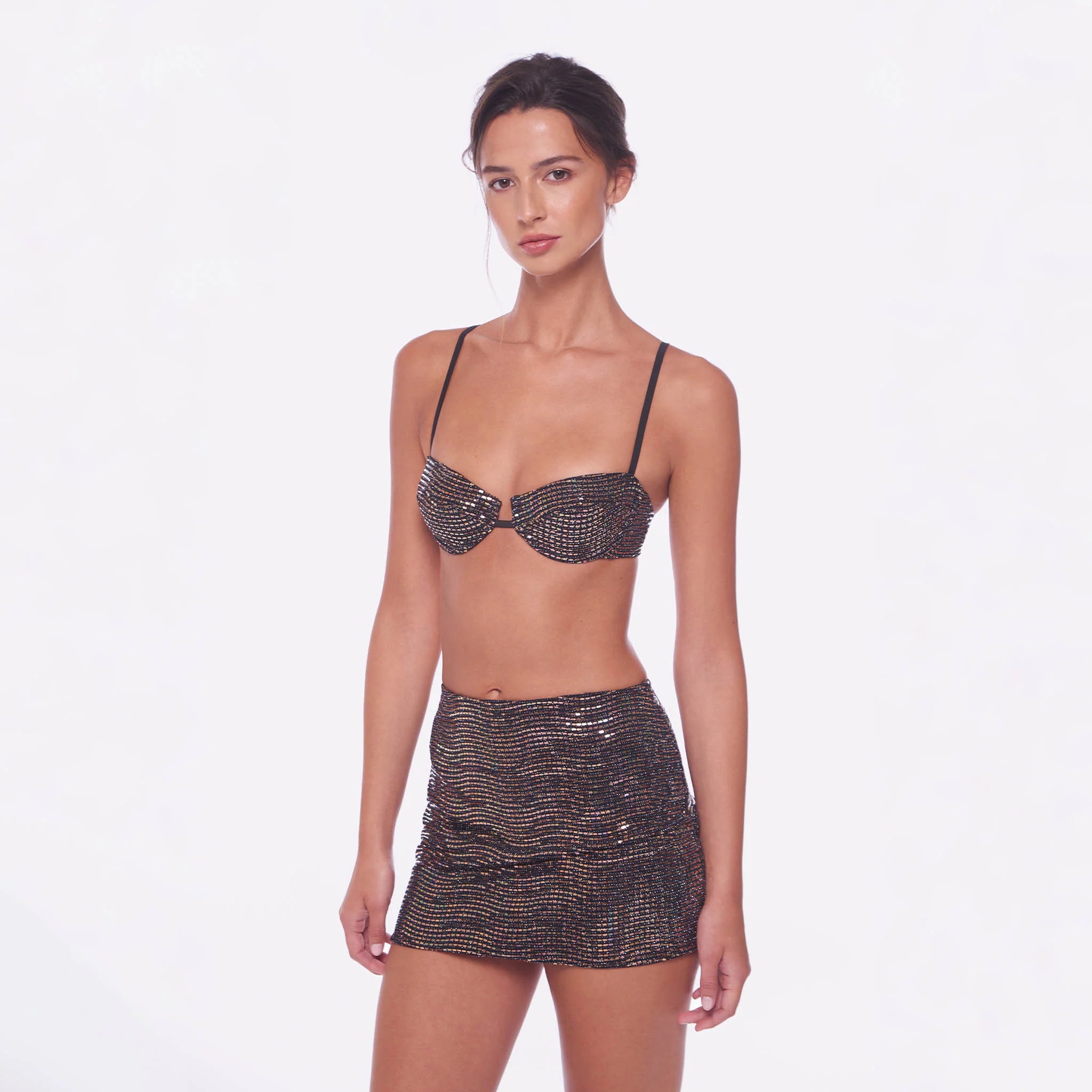 Peixoto Pixie Mini Skirt Black Beauty
