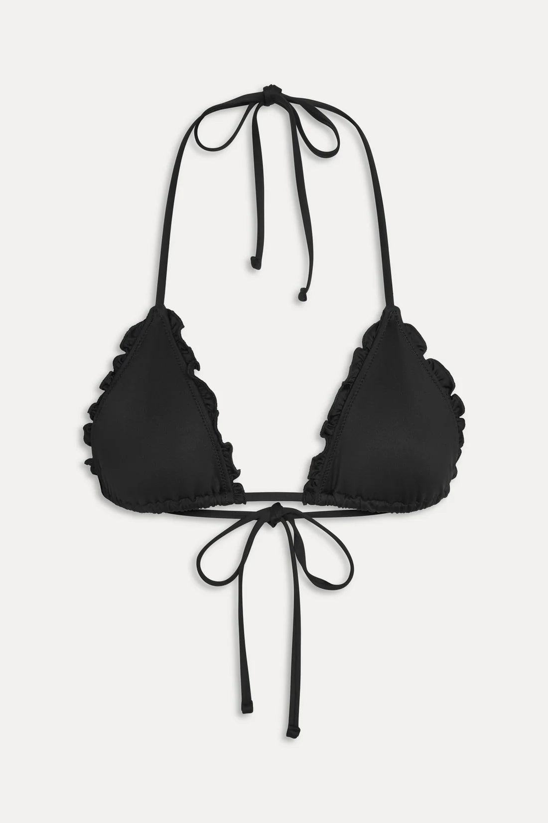 Frankies Bikinis Nick Ruffle Top