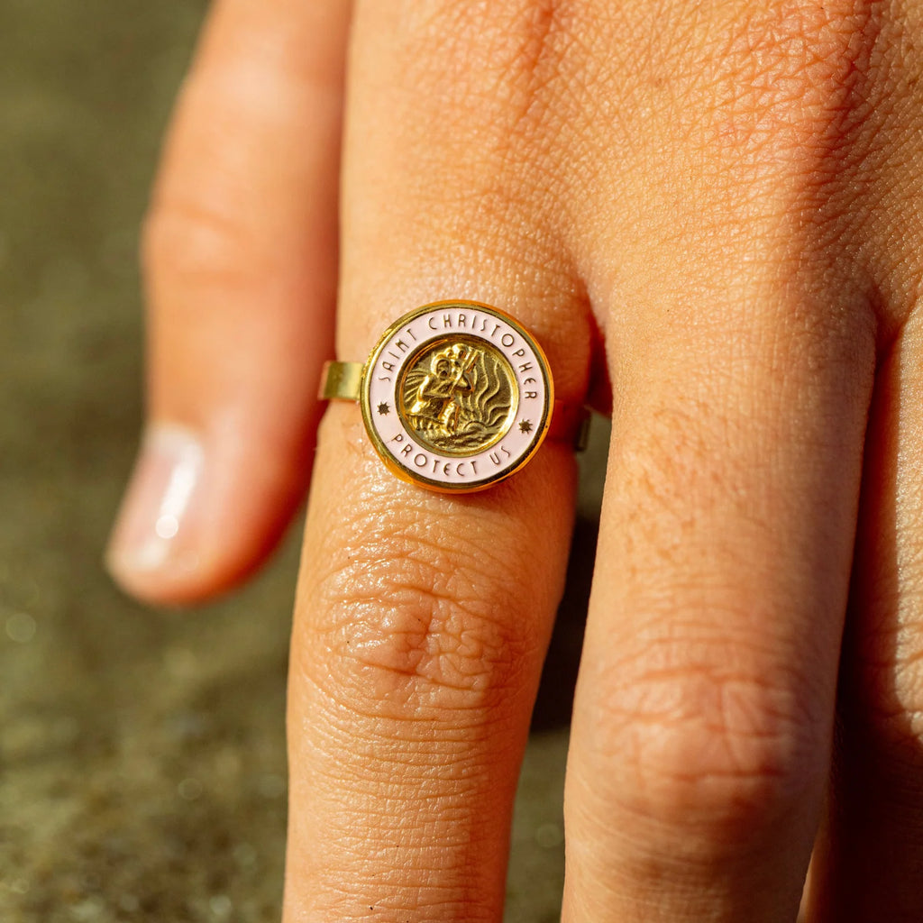 Get Back Necklaces St. Christopher Ring