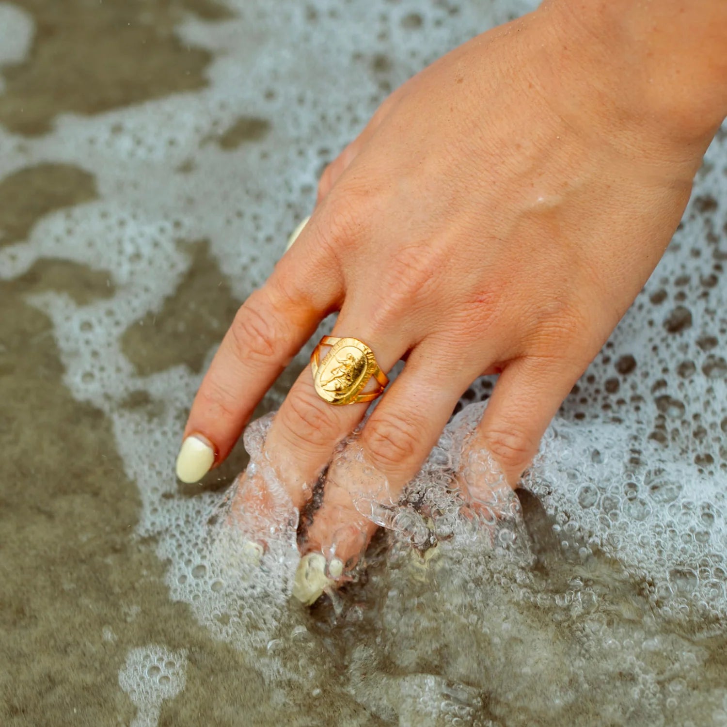 Get Back Necklaces Our Lady of the Waves Ring
