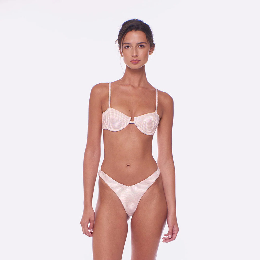 Peixoto Lara Bikini Top Chateau Blush