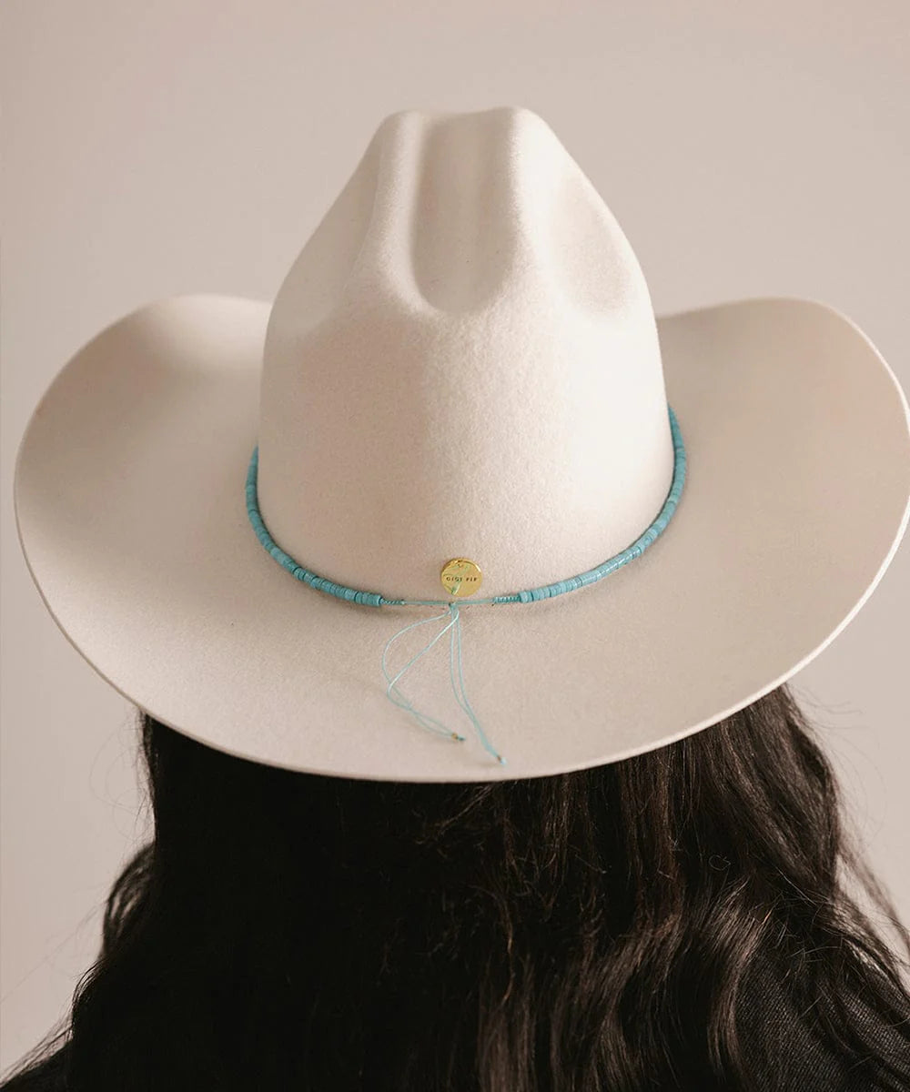 Gigi Pip Stone Beaded Hat Band
Turquoise