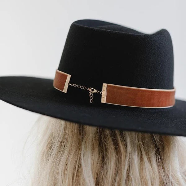 Gigi Pip Velvet Chain hat Band