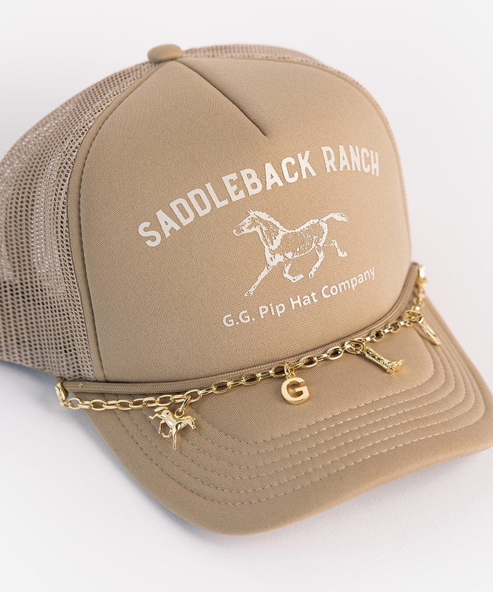 Gigi Pip COWBOY BOOT HAT CHARM
