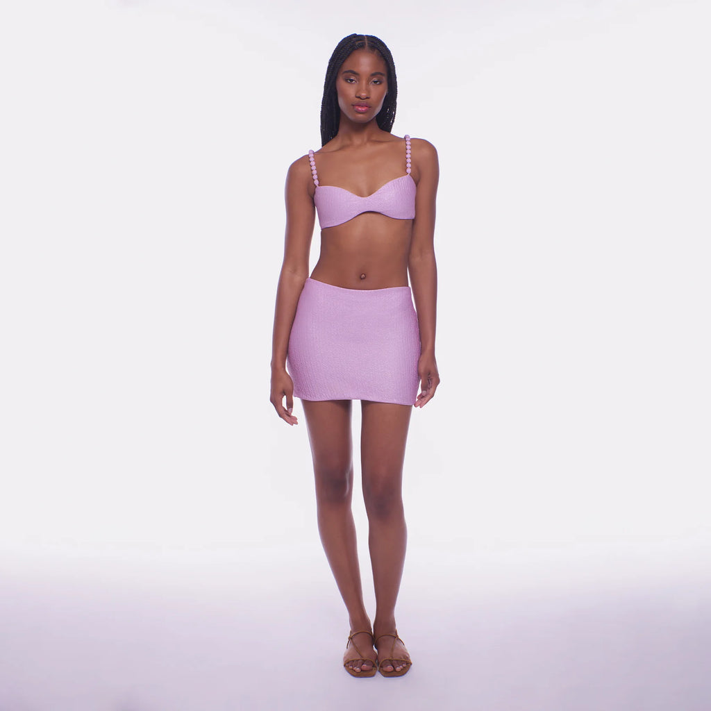 Peixoto PIXIE MINI SKIRT - Lavender Pearl