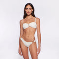 Peixoto TALIA BIKINI TOP - Ivory Weave