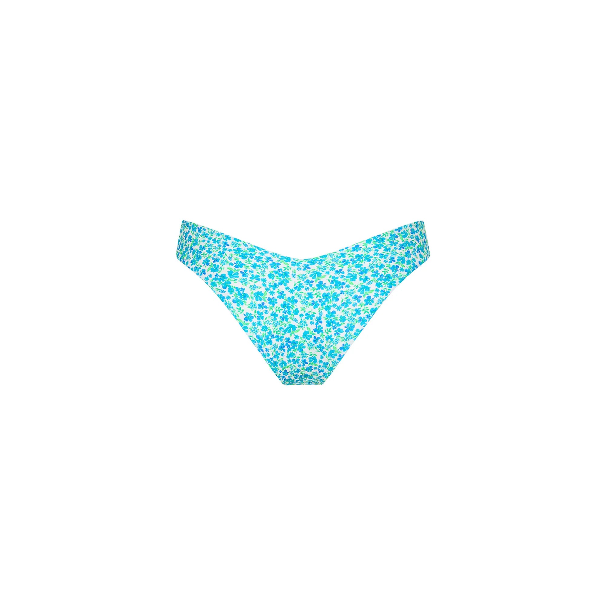 Kulani Kinis Cheeky V Bikini Bottom - Ocean Aura