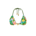 Kulani Kinis Lettuce Edge Bralette Bikini Top - Sunlit Spritz