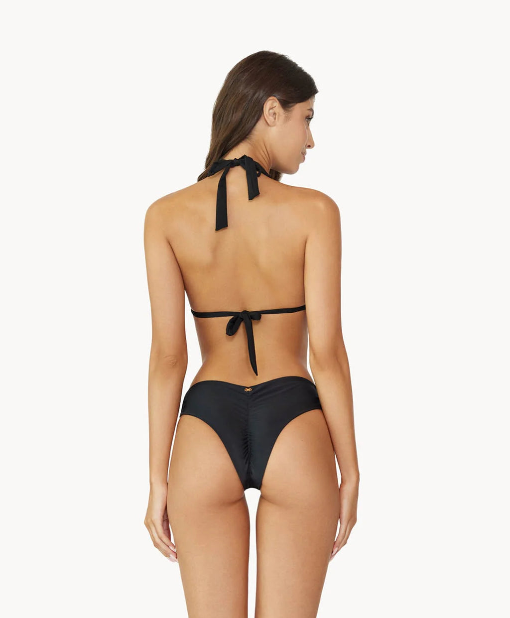 PQ Swim Midnight Basic Ruched Teeny Bottom