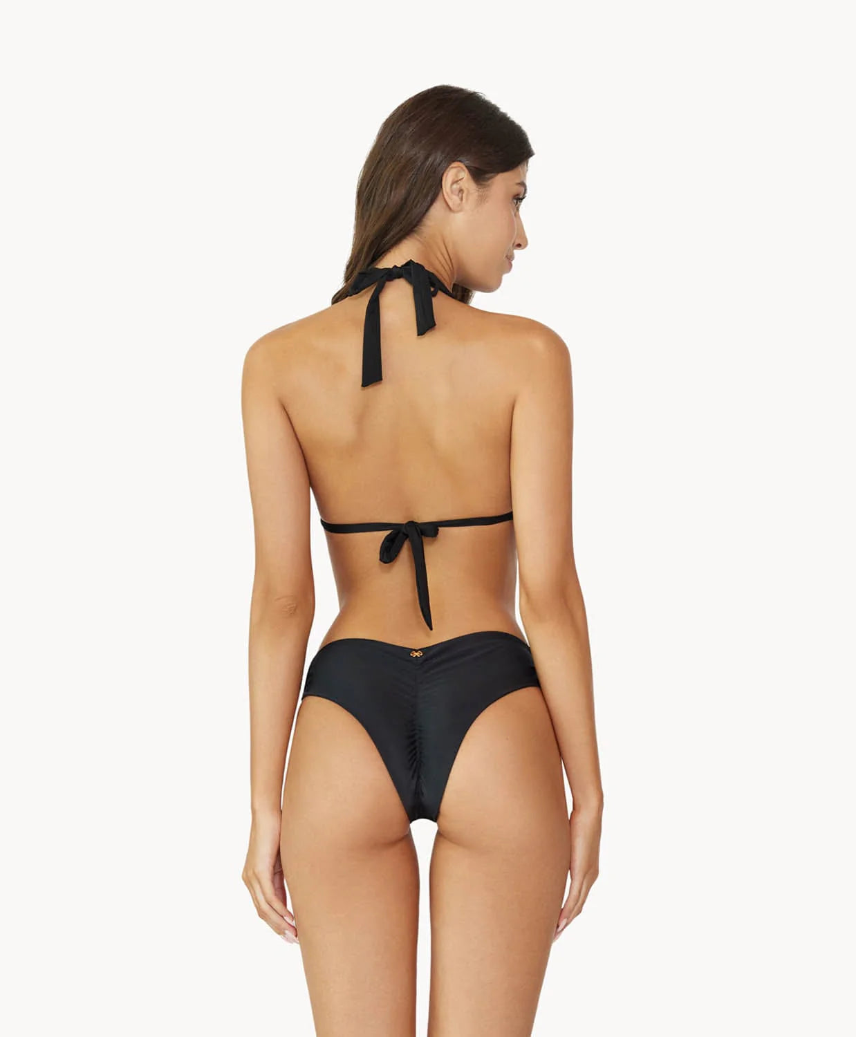 PQ Swim Midnight Basic Ruched Teeny Bottom