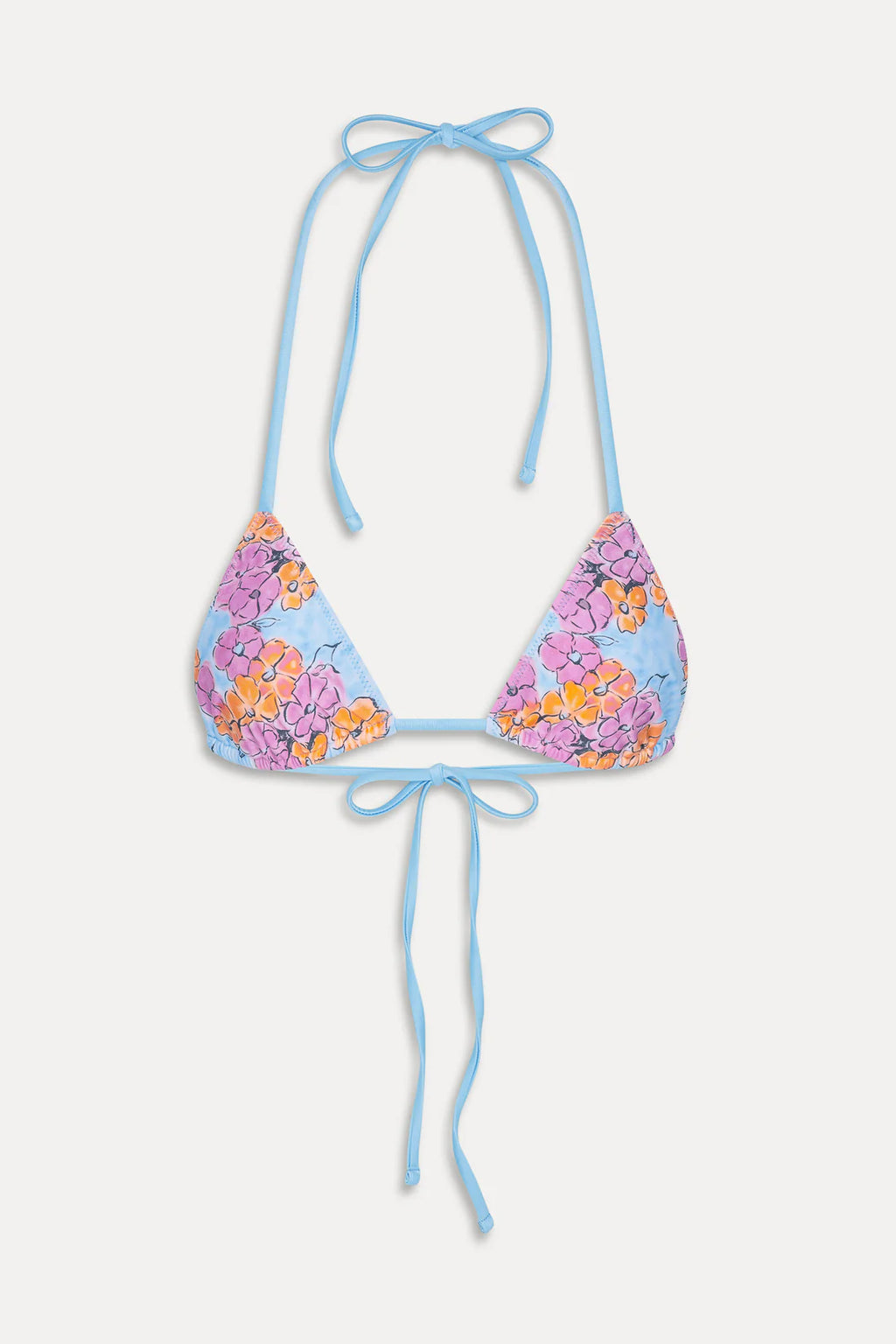 Frankies Bikinis Nick Satin Top - Color Me