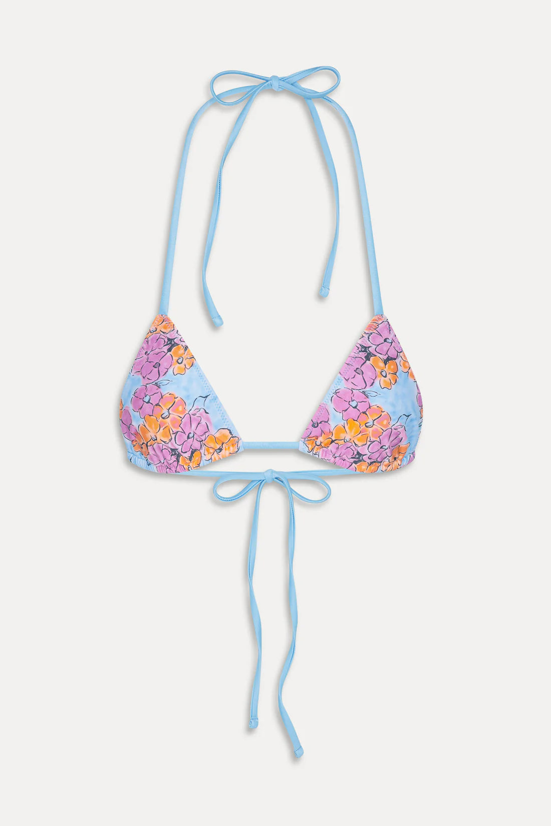 Frankies Bikinis Nick Satin Top - Color Me