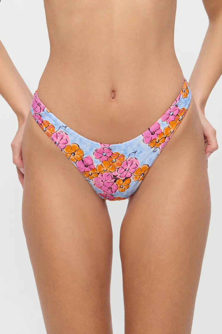 Frankies Bikinis Full Moon Satin Bottom - Color Me