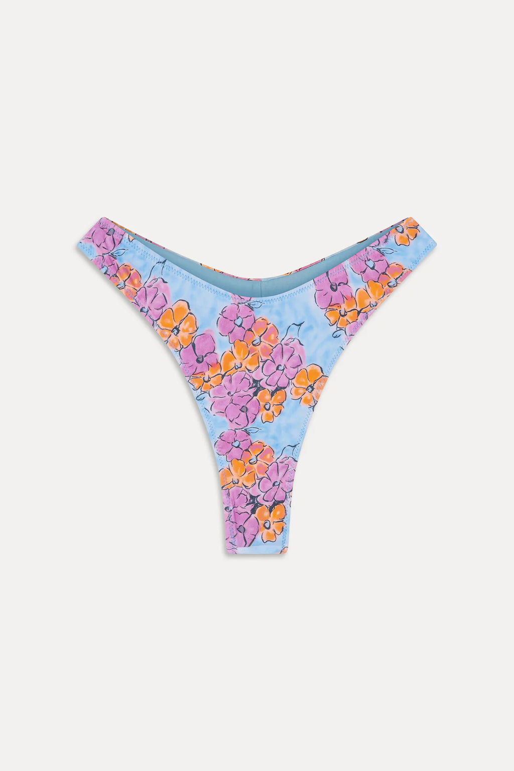 Frankies Bikinis Full Moon Satin Bottom - Color Me
