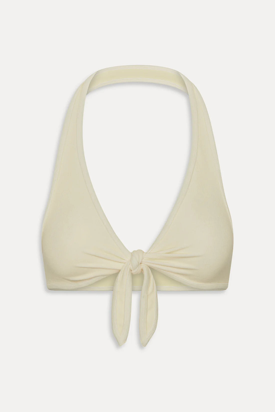 Frankies Bikinis Jayne Terry Top - Lemon