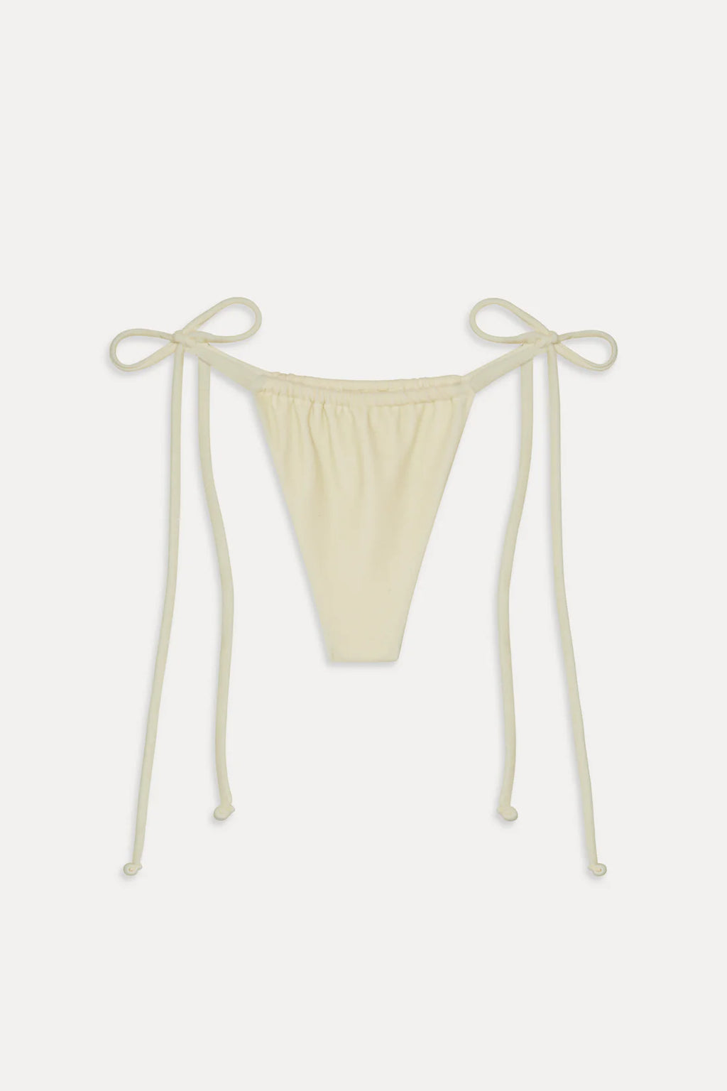 Frankies Bikinis Tia Terry Bottom - Lemon