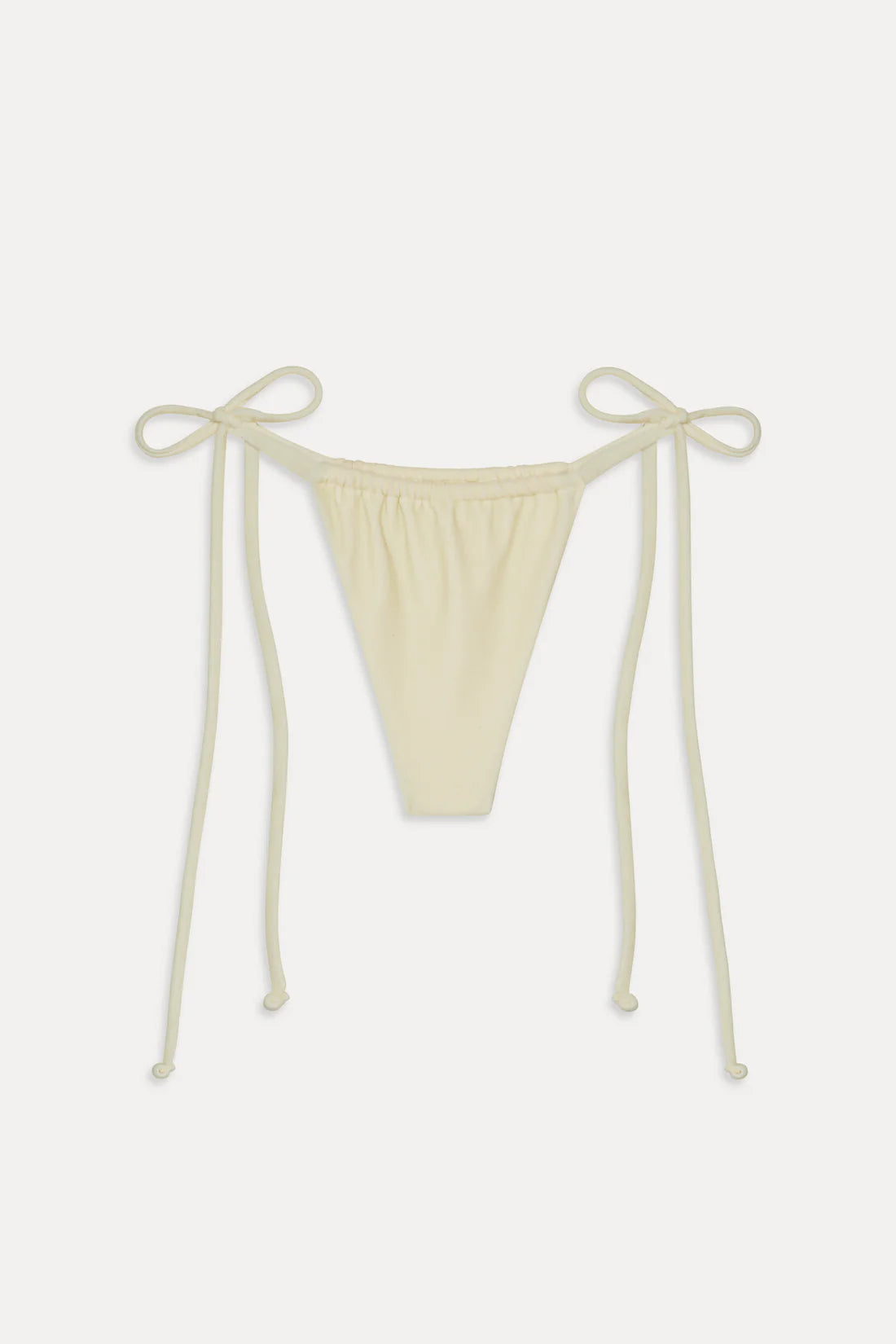 Frankies Bikinis Tia Terry Bottom - Lemon