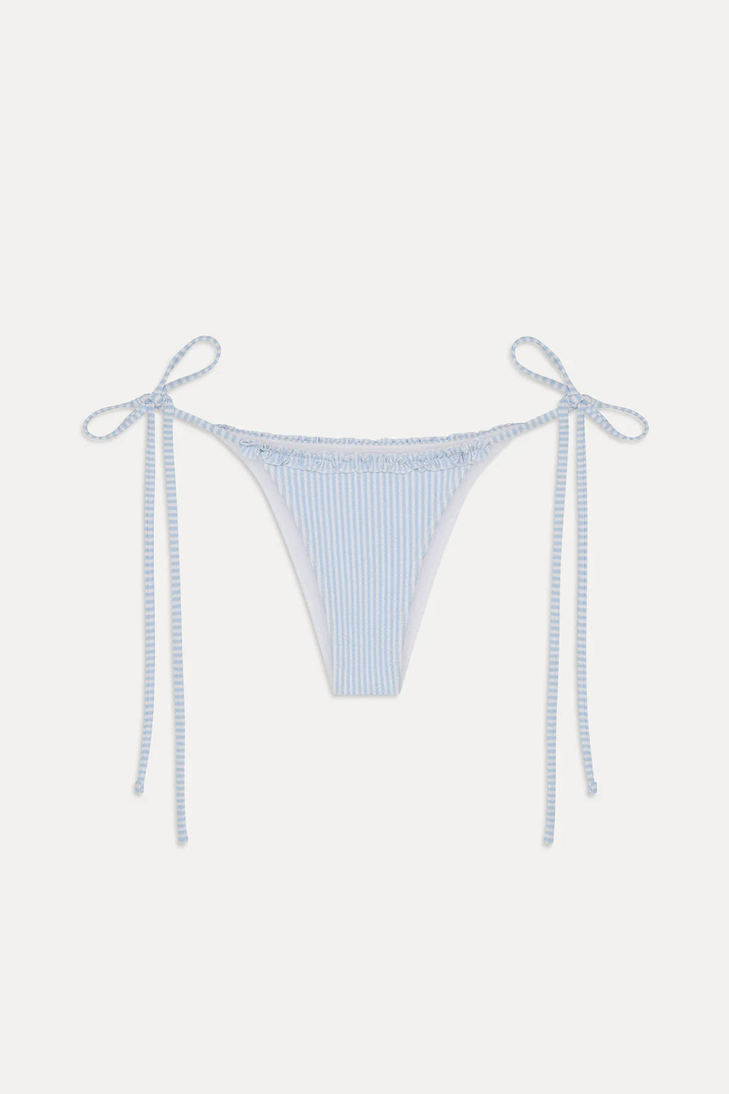 Frankies Bikinis Mackenzie Seersucker Bottom