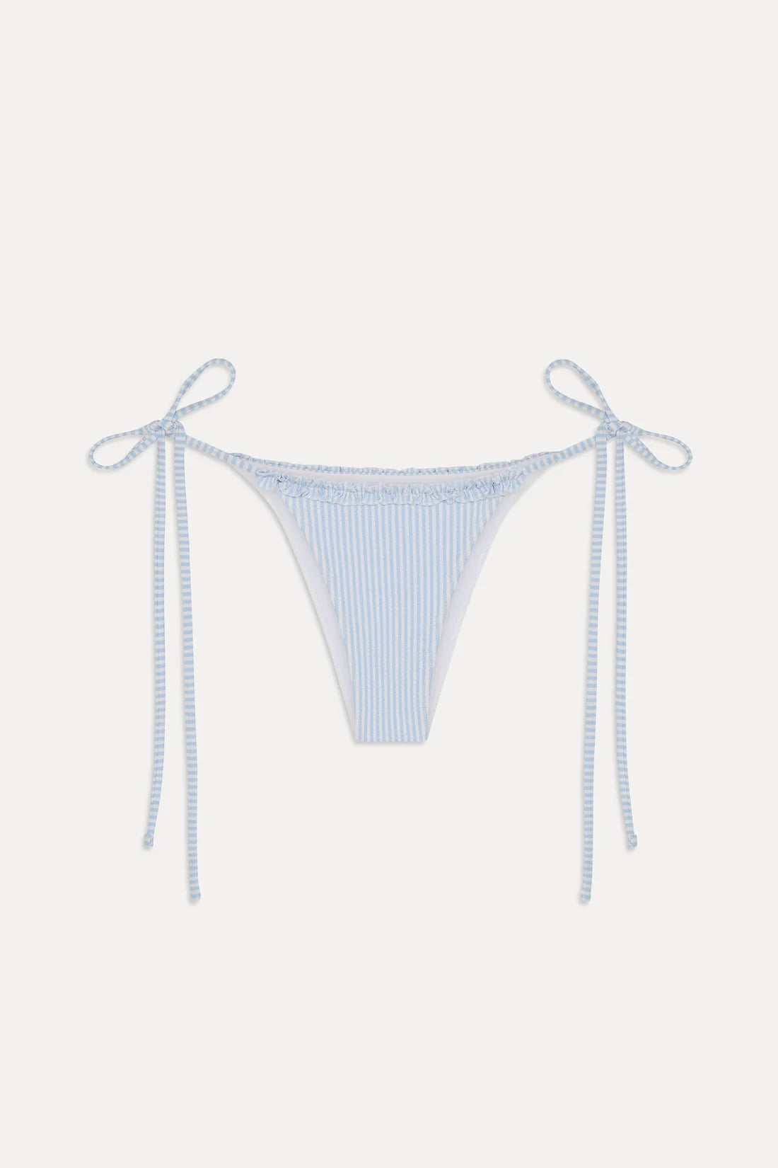 Frankies Bikinis Mackenzie Seersucker Bottom