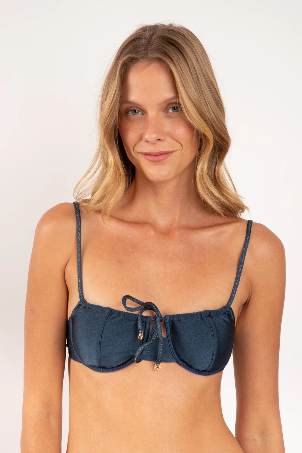 Rio De Sol Shimmer Shark Balconet Tie